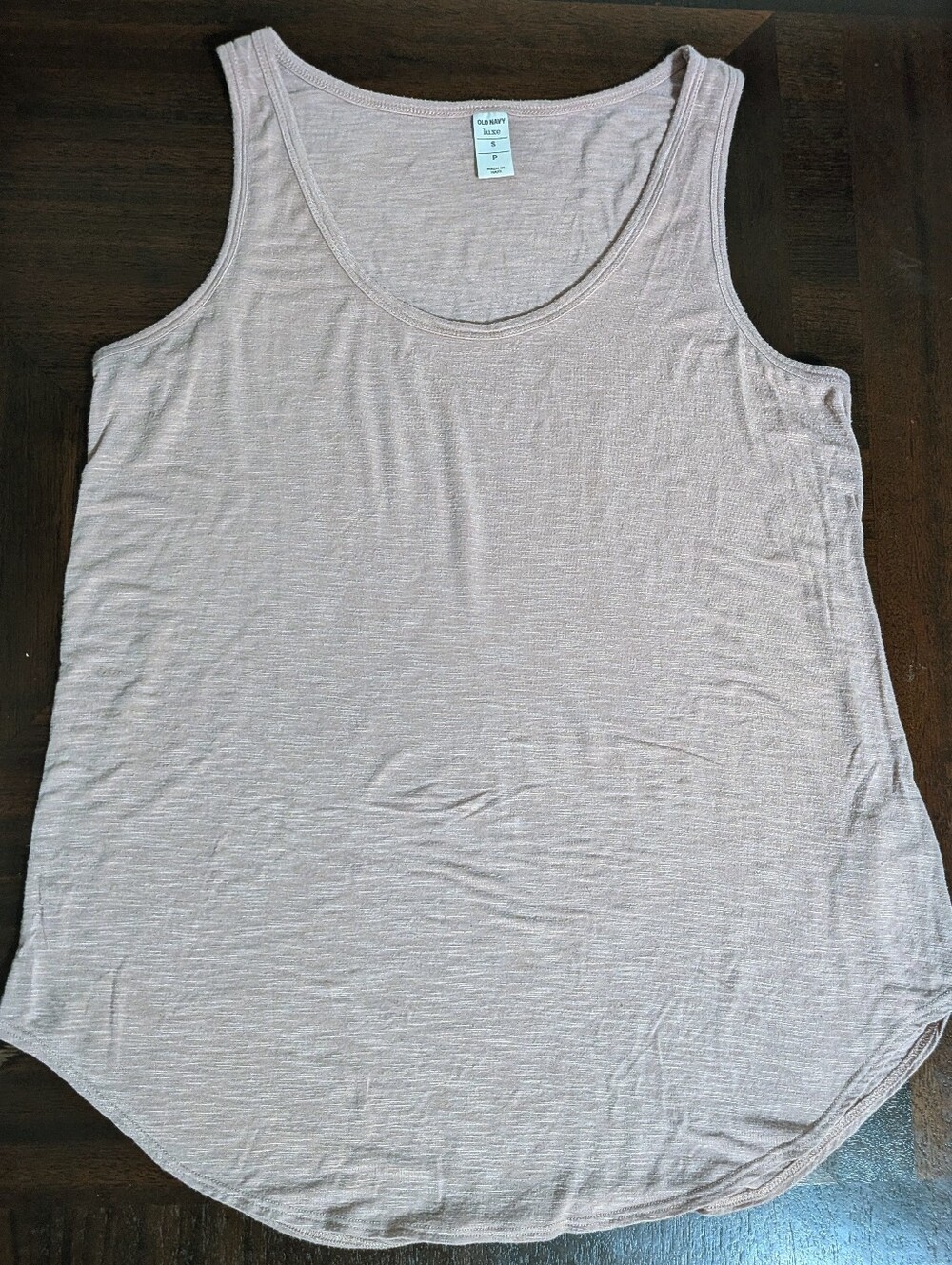 Old Navy Luxe Tank Top Dusty Rose Pink Women's Size Small